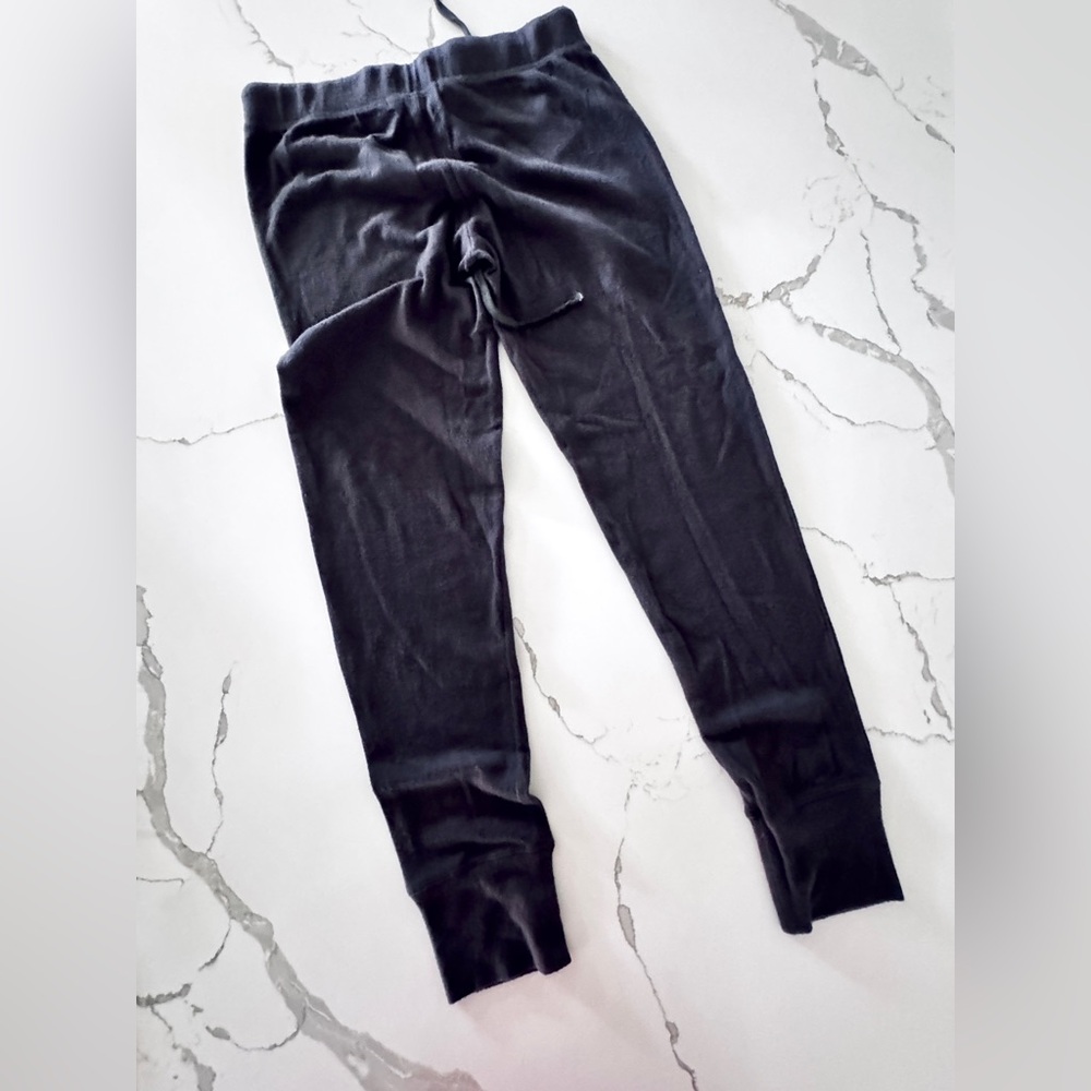 Spiritual Gangster Fuzzy Warm Charcoal Lounge Pants Small NEW - Picture 7 of 7